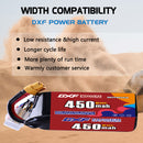 DXF 450mAh 6S 80C 22.8V Lipo Battery Pack for FPV LiPo Battery