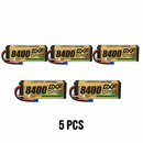 (EU) DXF Batteria Lipo 4S 14.8V 8400mAh 120C/240C Batteria Lipo con custodia rigida per RC HPI HSP 1/8 1/10 Buggy RC Car Truck 