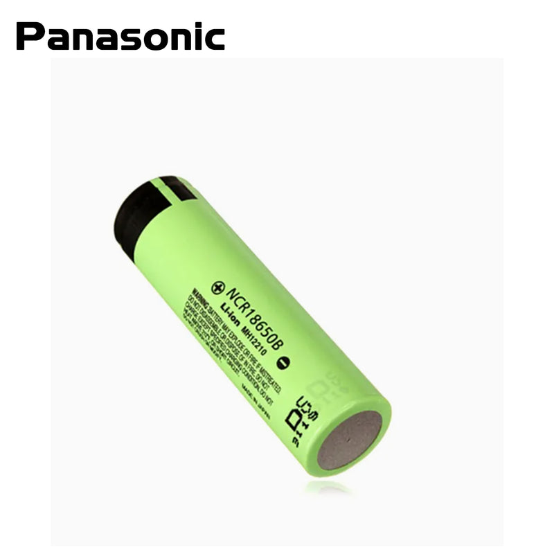 NCR18650B 18650 3400mAh  Battery Panasonic-Japan 3400mAh Li-ion 3.7V Flat Top Rechargeable