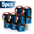 (CN) DXF 14S 51.8V 35000mAh 5C Semi-Solid-State Soft Case LiPo Battery with 8AWG Plug Options for Heavy-Lift Drone UAV Agricultural Multirotor (1-6 Pack Available)