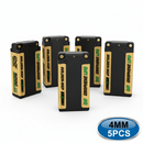 DXF 2S 7.4V 5200mAh 140C Shorty LiPo Hardcase Battery with 4mm Deans T-Plug for RC Car (1-6 Pack)
