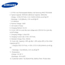 New Samsung INR21700-50GB 5000mAh  15A Battery