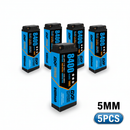 DXF BLUE 2S HV 7.6V 8400mAh 140C Graphene Slim Hardcase LiPo with 5mm to Deans/T-Plug & 10AWG Wire (1-6 Pack)