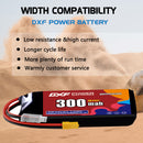 DXF 300mAh 3S 80C 11.4V Lipo Battery Pack for FPV LiPo Battery