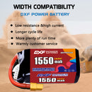 DXF 1400mAh 5S 150C 18.5V Lipo Battery Pack for FPV LiPo Battery