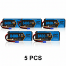 DXF 3S LiPo 배터리 8400mAh 120C 11.1V EC5 하드케이스 - RC 버기 트럭 레이싱용 블루 시리즈 그래핀 배터리