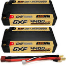 (JP)DXF 2S ショーティー リポバッテリー 7.4V 150C 4400mAh 5mm Tプラグ ハードケース 1/10 バギー トラギー オフロード ボート 車 トラック レーシング ヘリコプター用