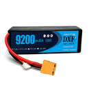 (EU)DXF Lipo Battery 3S 11.4V 9200MAH 130C Blue Series Graphene lipo Hardcase with XT90 Plug for Rc 1/8 1/10 Buggy Truck Car Off-Road Drone