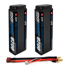 DXF LiPo Battery 2S2P HV 7.6V 9200mAh 140C Graphene Gray with 5mm Bullet / EC5 / T / TRX / XT60 / XT90 / XT150 / Q8s Plug for RC 1/10 1/8 1/5 Scale Car Racing