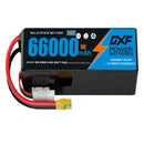 (CN)DXF 12S Lipo Battery 44.4V 10C 66000mAh Soft Case Battery  for Drone UAV FPV Car Truck Tank RC Semi solidstate Battery Racing Hobby