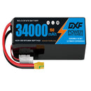 (CN)DXF 12S Lipo Battery 46.2V 15C 34000mAh Soft Case Battery  for Drone UAV FPV Car Truck Tank RC Semi solidstate Battery Racing Hobby