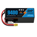 DXF LiPo Battery 6S HV 22.8V 9400mAh 140C Graphene Softcase Gold with EC5 / T / TRX / XT60 / XT90 / XT150 / Q8s Plug for RC 1/8 1/10 Buggy Truck Car Off-Road Drone