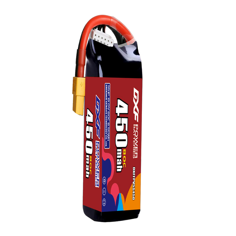 DXF 520mAh 5S 80C 19.0V Lipo Battery Pack for FPV LiPo Battery