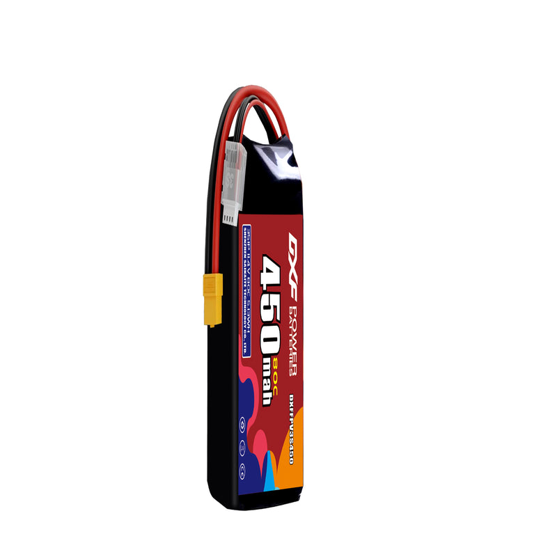 DXF 450mAh 3S 80C 11.4V Lipo Battery Pack for FPV LiPo Battery
