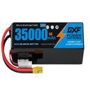 (CN)DXF 12S Lipo Battery 44.4V 10C 35000mAh Soft Case Battery  for Drone UAV FPV Car Truck Tank RC Semi solidstate Battery Racing Hobby