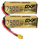 (CN)DXF Lipo Battery 3S 11.4V 7500MAH 150C  lipo Hardcase with  DEANS/T Plug for Rc 1/8 1/10 Buggy Truck Car Off-Road Drone
