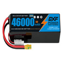 (CN)DXF 12S Lipo Battery 44.4V 10C 46000mAh Soft Case Battery  for Drone UAV FPV Car Truck Tank RC Semi solidstate Battery Racing Hobby