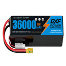 (CN)DXF 12S Lipo Battery 46.2V 15C 36000mAh Soft Case Battery  for Drone UAV FPV Car Truck Tank RC Semi solidstate Battery Racing Hobby