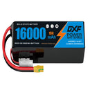 (CN)DXF 6S Lipo Battery 22.2V 15C 16000mAh Soft Case Battery  for Drone UAV FPV Car Truck Tank RC Buggy Truggy Racing Hobby