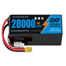 (CN)DXF 6S Lipo Battery 23.1V 15C 28000mAh Soft Case Battery  for Drone UAV FPV Car Truck Tank RC Buggy Truggy Racing Hobby