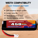 DXF 450mAh 1S 80C 3.8V Lipo Battery Pack for FPV LiPo Battery