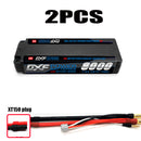 (CN)DXF 5mm 2S 9200mAh 7.6V 130C Batteria Lipo ad Alta Capacità Hardcase con XT90 Spina per 1:8 Scala RC Auto, Multi-Rotore RC Aeroplano, RC Elicottero, RC Barca