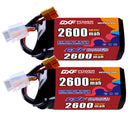 DXF 2600mAh 4S 120C 14.8V Lipo Battery Pack for FPV LiPo Battery