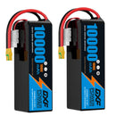 DXF LiPo Battery 6S 22.2V 10000mAh 100C Graphene Softcase with EC5 / T / TRX / XT60 / XT90 / XT150 / Q8s Plug for RC 1/8 1/10 Buggy Truck Car Off-Road Drone