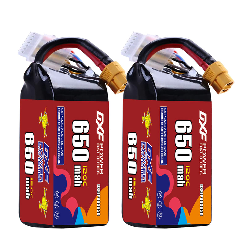 DXF 880mAh 6S 150C 22.8V Lipo Battery Pack for FPV LiPo Battery