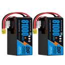 (CN)DXF 12S Lipo Battery 44.4V 5C 81000mAh Soft Case Battery  for Drone UAV FPV Car Truck Tank RC Buggy Truggy Racing Hobby