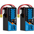 (CN)DXF 12S Lipo Battery 44.4V 10C 30000mAh Soft Case Battery  for Drone UAV FPV Car Truck Tank RC Semi solidstate Battery Racing Hobby