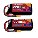 DXF 2200mAh 2S 120C 7.4V Lipo Battery Pack for FPV LiPo Battery