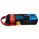 DXF Lipo Battery 3S 11.1V 5200mAh 80C Graphene Softcase with EC5 / T / TRX / XT60 / XT90 / XT150 / Q8s Plug for RC 1/8 1/10 Buggy Truck Car Off-Road Drone
