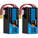 (CN)DXF 12S Lipo Battery 46.2V 15C 80000mAh Soft Case Battery  for Drone UAV FPV Car Truck Tank RC Semi solidstate Battery Racing Hobby