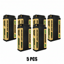 DXF 2S Shorty 7.4V 5200mAh 140C Graphene Hardcase LiPo Battery with 5mm Bullet to Deans Plug for 1/10 RC Buggies, Touring Cars & Trucks (1-6 Pack Available)