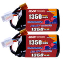 DXF 1350mAh 4S 140C 14.8V Lipo Battery Pack for FPV LiPo Battery