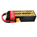 (CN)DXF 6S Lipo Battery 22.2V 150C 8500mAh Soft Case Battery with EC5 XT90 Connector for Car Truck Tank RC Buggy Truggy Racing Hobby