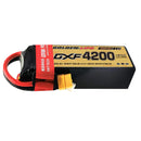 (CN)DXF 6S Lipo Battery 22.2V 150C 4200mAh Soft Case Battery with EC5 XT90 Connector for Car Truck Tank RC Buggy Truggy Racing Hobby