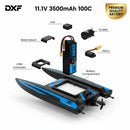 DXF Lipo Battery 3S 11.1V 3500mAh 100C GoldSeries Graphene Softcase with EC5 / T / TRX / XT60 / XT90 / XT150 / Q8s Plug for RC 1/8 1/10 Buggy Truck Car Off-Road Drone