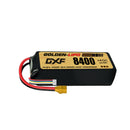 DXF LiPo Battery 4S 14.8V 8400mAh 140C Graphene Softcase with EC5 / T / TRX / XT60 / XT90 / XT150 / Q8s Plug for RC 1/8 1/10 Buggy Truck Car Off-Road Drone