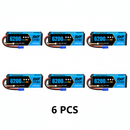 DXF 3S 11.1V 6200mAh 80C Hardcase LiPo Battery with 10AWG EC5 for 1/8 1/10 RC Cars, Trucks, Buggies (1-6 Pack Available)