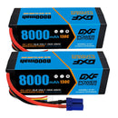 (EU)DXF Lipo Battery 4S 15.2V 8000mAh 130C/260C HardCase Lipo Battery for RC HPI HSP 1/8 1/10 Buggy RC Car Truck