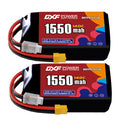 DXF 1550mAh 3S 140C 11.1V Lipo Battery Pack for FPV LiPo Battery