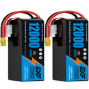 (CN)DXF 6S Lipo Battery 22.2V 15C 12000mAh Soft Case Battery  for Drone UAV FPV Car Truck Tank RC Buggy Truggy Racing Hobby