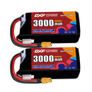 DXF 3000mAh 2S 100C 7.4V Lipo Battery Pack for FPV LiPo Battery