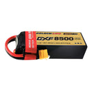 DXF LiPo Battery 4S 14.8V 8500mAh 150C Graphene Softcase with EC5 / T / TRX / XT60 / XT90 / XT150 / Q8s Plug for RC 1/8 1/10 Buggy Truck Car Off-Road Drone
