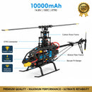 DXF LiPo Battery 4S 14.8V 10000mAh 100C Graphene Softcase with EC5 / T / TRX / XT60 / XT90 / XT150 / Q8s Plug for RC 1/8 1/10 Buggy Truck Car Off-Road Drone