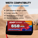 DXF 650mAh 4S 70C 14.8V Lipo Battery Pack for FPV LiPo Battery