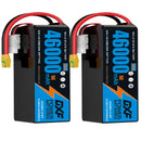 (CN)DXF 14S Lipo Battery 51.8V 10C 46000mAh Soft Case Battery  for Drone UAV FPV Car Truck Tank RC Semi solidstate Battery Racing Hobby