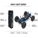 DXF LiPo Battery 2S2P 7.4V 8000mAh 110C Graphene with 5mm Bullet / EC5 / T / TRX / XT60 / XT90 / XT150 / Q8s Plug for RC 1/10 Touring Car Racing